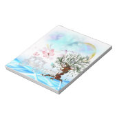 Fantasy Crystal Horriage Notizblock (Rotiert)