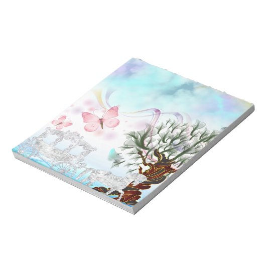 Fantasy Crystal Horriage Notizblock (Rotiert)