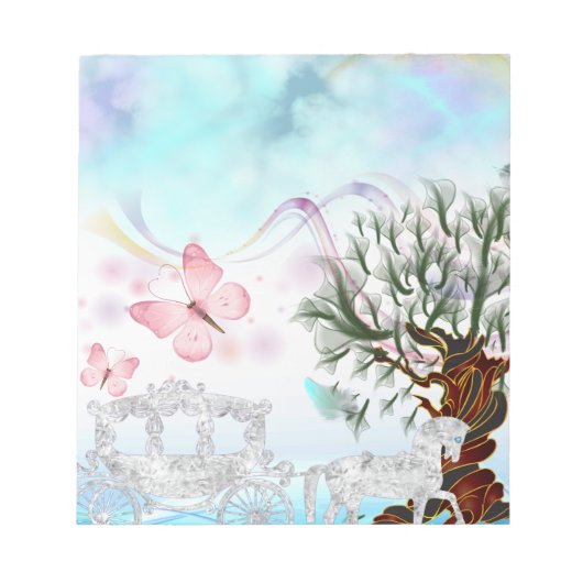 Fantasy Crystal Horriage Notizblock (Vorderseite)