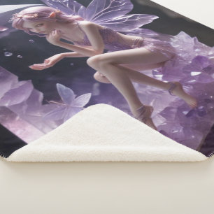 Fantasy Crystals Amethyst Fairy Sherpadecke