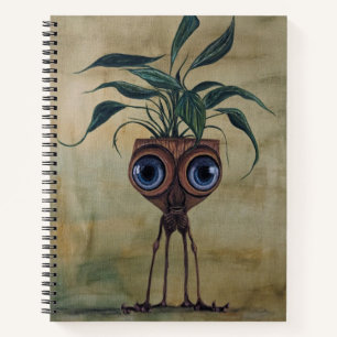 Fantasy Custom 8.5" x 11" Spiral Notebook Notizblock