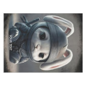 Fantasy Cute Bunny Ninja Katana Tischdecke (Vorderseite (Horizontal))