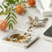 Fantasy Cute Famous Snail Scientist Schlüsselanhänger (Seite)