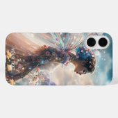 Fantasy Cute Girl Garden Flowers Case-Mate iPhone Hülle (Rückseite (Horizontal))