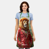 Fantasy Cute Lion Watermelon Suit Schürze (Getragen)