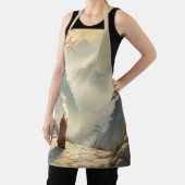 Fantasy Cute Monk Mountain Shrine Schürze (InSitu)