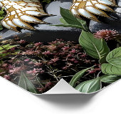 Fantasy Cute Playful Otter Sculpture Poster (Ecke)