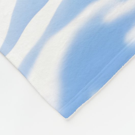 Fantasy Cute Snow Baby Leopard Fleecedecke (Ecke)