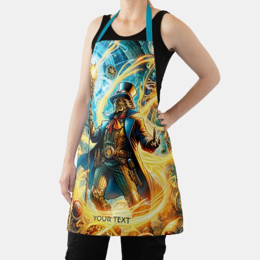 Fantasy Cute Steampunk Time Wizard Schürze (InSitu)