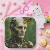 Fantasy Cute Surrealism Butterfly Face Pappteller (Party)