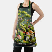 Fantasy Cute Sushi Japanese Landscape Schürze (InSitu)