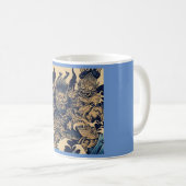 Fantasy-Dämonen - Holzschnitt 2 Kaffeetasse (VorderseiteRechts)