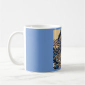 Fantasy-Dämonen - Holzschnitt 2 Kaffeetasse (Links)