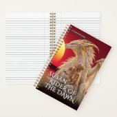 Fantasy-Dawn-Drache-mythisches-Abenteuer Notizblock (Innen)