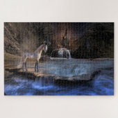 Fantasy Deer/Pferd Puzzle (Horizontal)