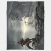 FANTASY DEMON mit AX Fleecedecke (Vorderseite)