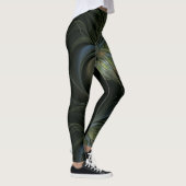 Fantasy-Design auf schwarzem Hintergrund mit coole Leggings (Rechts)