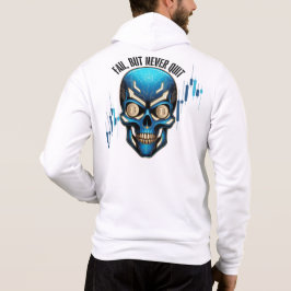 Fantasy Design | Crypto Btc | Motivation | Blau Hoodie