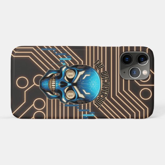 Fantasy Design | Crypto Btc | Motivation | Blue Case-Mate iPhone Hülle (Rückseite (Horizontal))