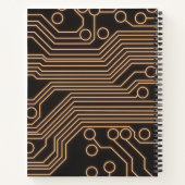 Fantasy Design | Crypto Btc | Motivation | Blue Notizblock (Rückseite)