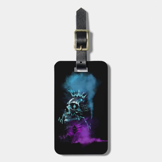 Fantasy Design | Cryptocurrency | Ethereum Gepäckanhänger (Vorderseite vertikal)