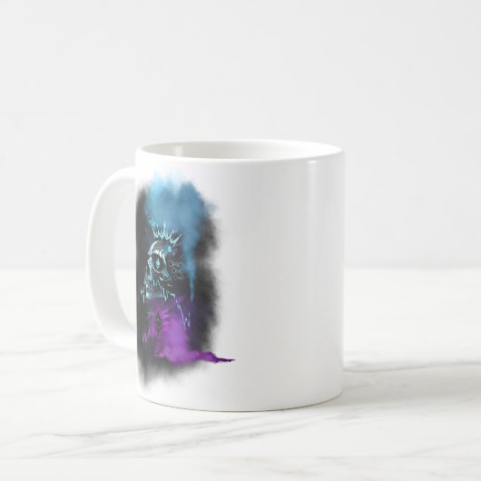 Fantasy Design | Cryptocurrency | Ethereum Kaffeetasse (Vorderseite Links)