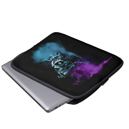 Fantasy Design | Cryptocurrency | Ethereum Laptopschutzhülle (Vorne Knopf)
