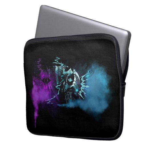 Fantasy Design | Cryptocurrency | Ethereum Laptopschutzhülle (Vorderseite Links)