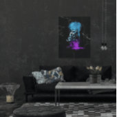 Fantasy Design | Cryptocurrency | Ethereum Marble Leinwanddruck