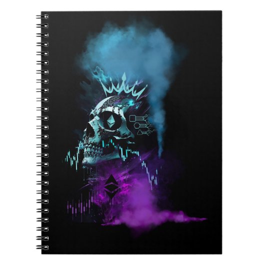 Fantasy Design | Cryptocurrency | Ethereum Notizblock (Vorderseite)
