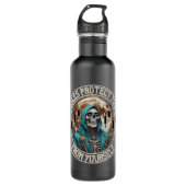 Fantasy Design | Grim Reaper | Motivation Edelstahlflasche (Vorderseite)