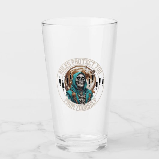 Fantasy Design | Grim Reaper | Motivation Glas (Vorderseite)