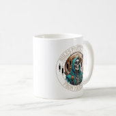 Fantasy Design | Grim Reaper | Motivation Kaffeetasse (VorderseiteRechts)