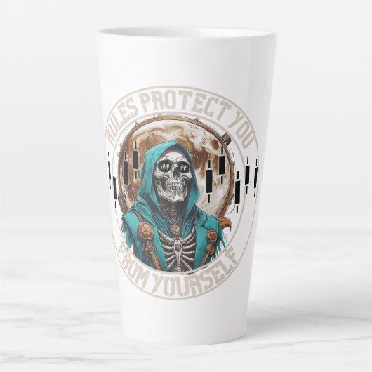 Fantasy Design | Grim Reaper | Motivation Milchtasse (Vorderseite)