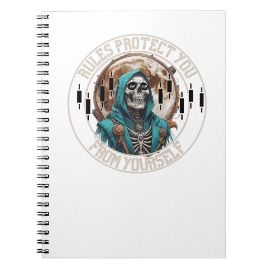 Fantasy Design | Grim Reaper | Motivation Notizblock (Vorderseite)
