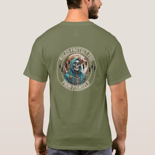 Fantasy Design | Grim Reaper | Motivation T-Shirt (Rückseite)