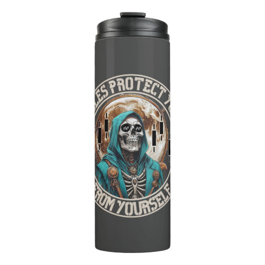 Fantasy Design | Grim Reaper | Motivation Thermosbecher (Vorderseite)