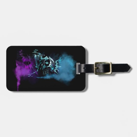 Fantasy-Design | Kryptowährung | Ethereum Gepäckanhänger (Vorderseite horizontal)