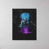 Fantasy-Design | Kryptowährung | Ethereum-Marmor Leinwanddruck (Vorderseite)