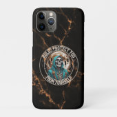Fantasy Design marble | Grim Reaper | Motivation Case-Mate iPhone Hülle (Rückseite)