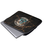 Fantasy Design marble | Grim Reaper | Motivation Laptopschutzhülle (Vorne Knopf)