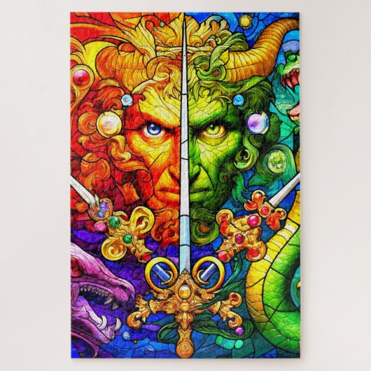 Fantasy Design Puzzle (Vertikal)