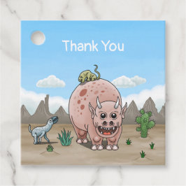 Fantasy-Dinosaurier Geschenkanhänger