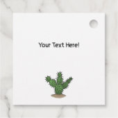 Fantasy-Dinosaurier Geschenkanhänger (Rückseite)