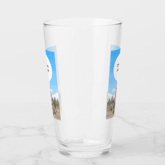 Fantasy Dinosaurier Glas (Links)