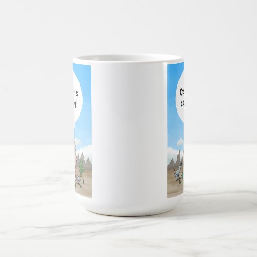 Fantasy Dinosaurier Kaffeetasse (Mittel)