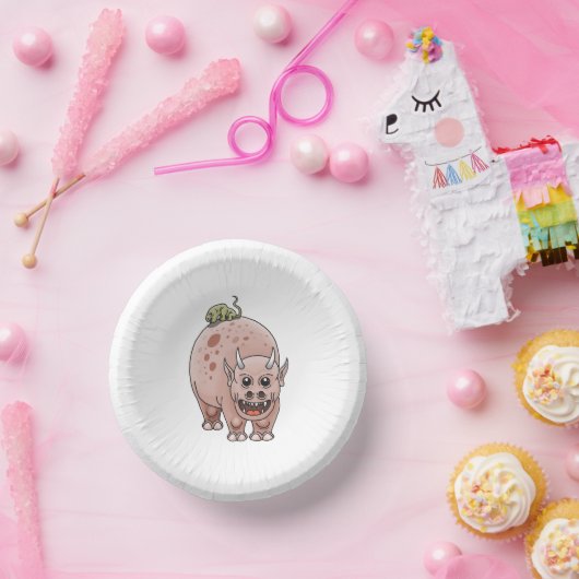 Fantasy-Dinosaurier Pappteller (Party)