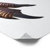 Fantasy Dinosaurier Poster (Ecke)