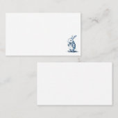 fantasy doctor nurse healer bunny rabbit visitenkarte (Vorne/Hinten)