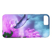 Fantasy Dolphin Case-Mate iPhone Hülle (Rückseite (Horizontal))